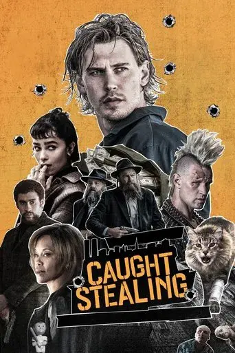 movie poster for CAUGHT STEALING