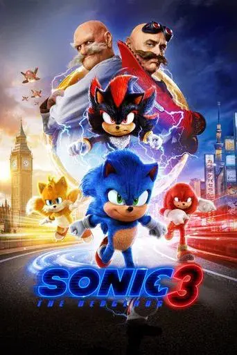 movie poster for SONIC THE HEDGEHOG 3