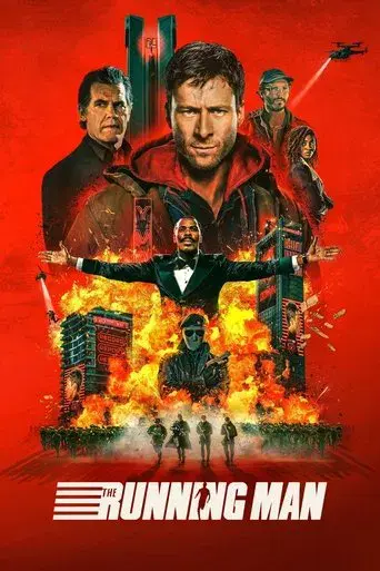 movie poster for THE RUNNING MAN