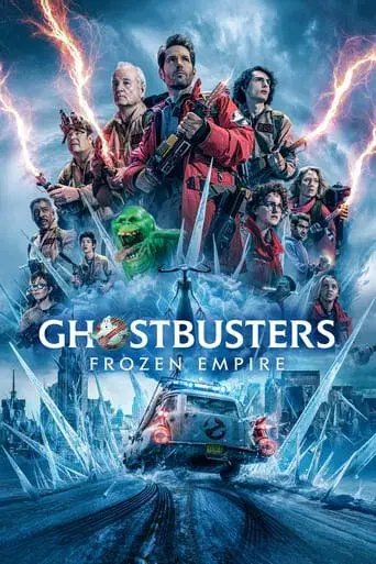 movie poster for GHOSTBUSTERS: FROZEN EMPIRE