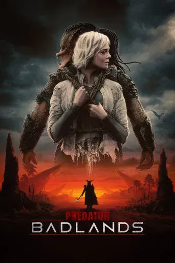 movie poster for PREDATOR:BADLANDS