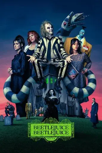 movie poster for BEETLEJUICE BEETLEJUICE