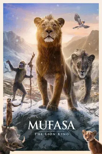 movie poster for MUFASA: THE LION KING