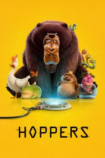 movie poster for HOPPERS