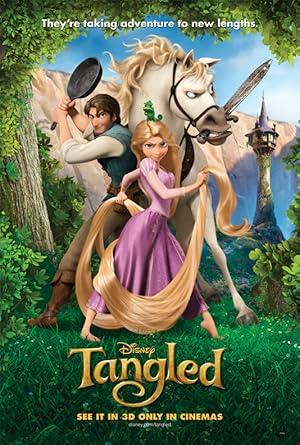 movie poster for TANGLED