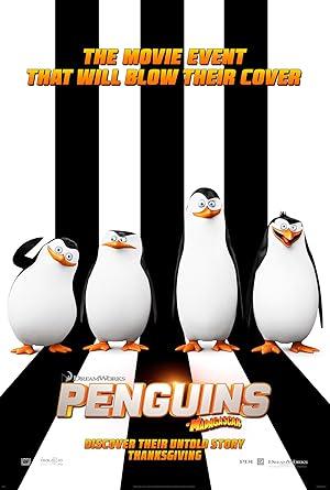 movie poster for PENGUINS OF MADAGASCAR