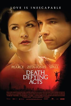 movie poster for DEATH DEFYING ACTS