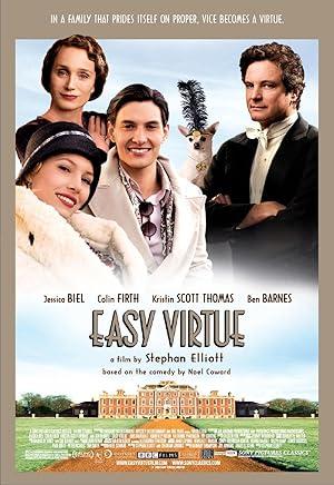 movie poster for EASY VIRTUE