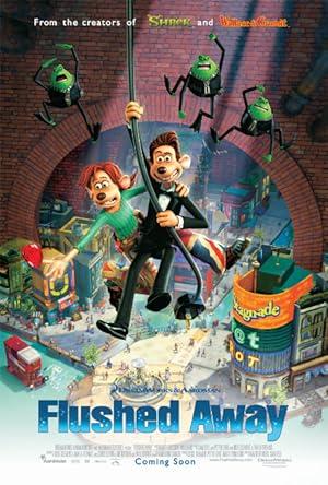 movie poster for FLUSHED AWAY