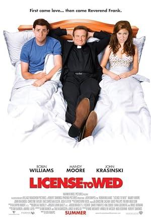 movie poster for LICENSE TO WED