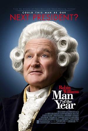 movie poster for MAN OF THE YEAR (Robin Williams)