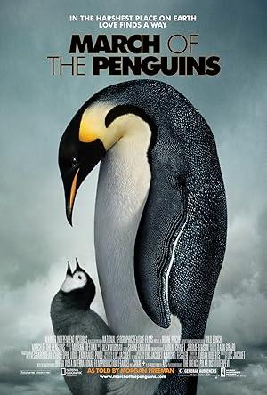 movie poster for MARCH OF THE PENGUINS