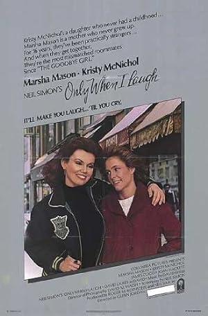 movie poster for ONLY WHEN I LAUGH