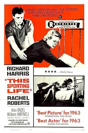 movie poster for THIS SPORTING LIFE