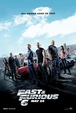 movie poster for FAST AND FURIOUS 6 