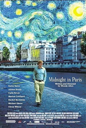 movie poster for MIDNIGHT IN PARIS