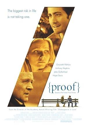 movie poster for PROOF