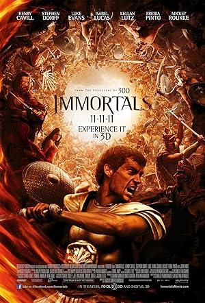 movie poster for IMMORTALS