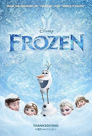 movie poster for FROZEN