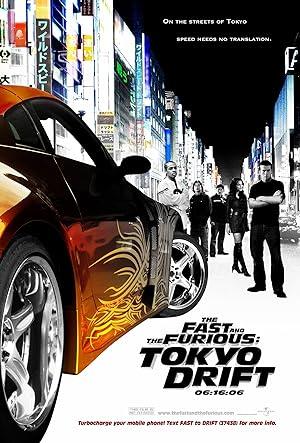 movie poster for THE FAST AND THE FURIOUS : TOKYO DRIFT