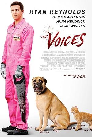 movie poster for THE VOICES