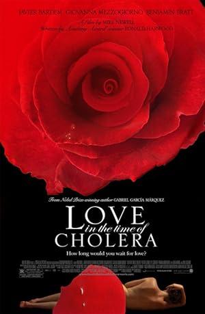 movie poster for LOVE IN THE TIME OF CHOLERA