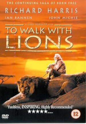 movie poster for TO WALK WITH LIONS