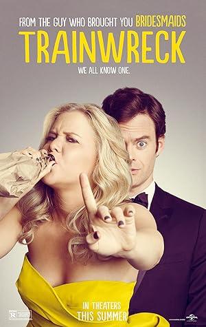 movie poster for TRAINWRECK 