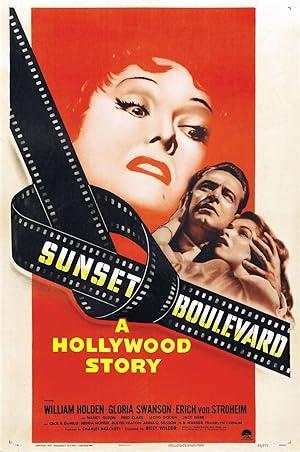 movie poster for SUNSET BOULEVARD