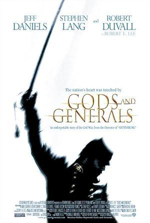 movie poster for GODS AND GENERALS