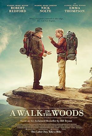 movie poster for A WALK IN THE WOODS