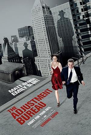 movie poster for THE ADJUSTMENT BUREAU