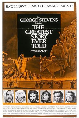 movie poster for THE GREATEST STORY EVER TOLD