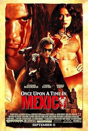 movie poster for ONCE UPON A TIME IN MEXICO