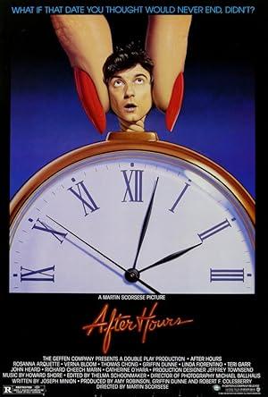 movie poster for AFTER HOURS