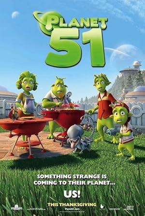 movie poster for PLANET 51