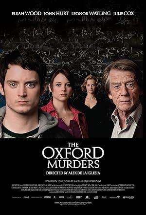 movie poster for THE OXFORD MURDERS