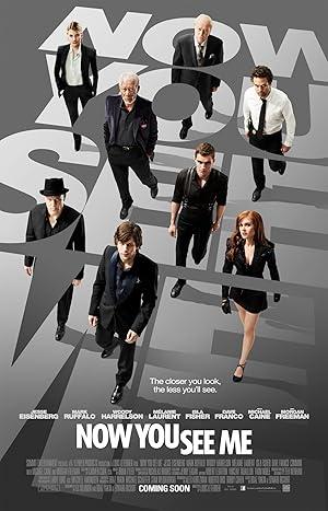 movie poster for NOW YOU SEE ME