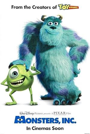 movie poster for MONSTERS INC