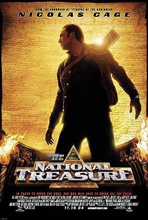 movie poster for NATIONAL TREASURE