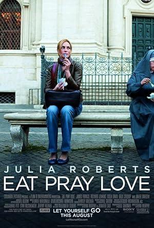 movie poster for EAT PRAY LOVE  