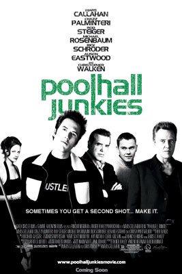 movie poster for POOLHALL JUNKIES