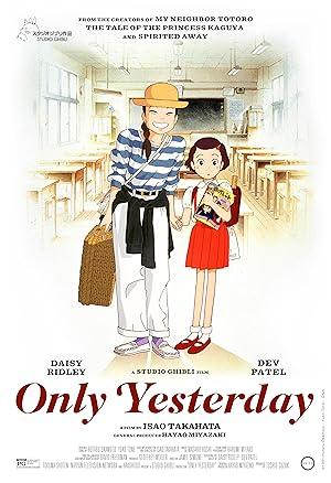 movie poster for ONLY YESTERDAY