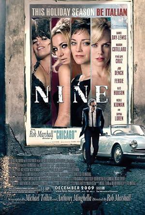 movie poster for NINE