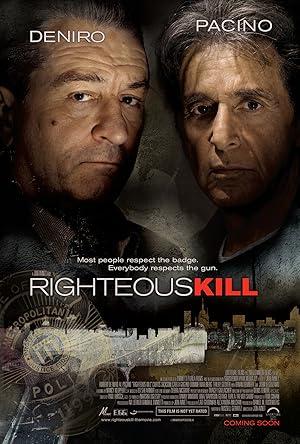 movie poster for RIGHTEOUS KILL