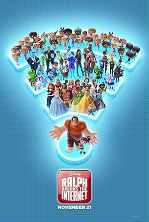 movie poster for RALPH BREAKS THE INTERNET 