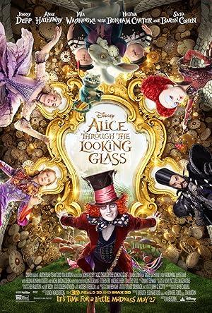 movie poster for ALICE THROUGH THE LOOKING GLASS