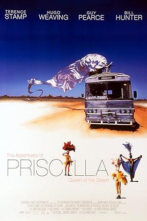 movie poster for THE ADVENTURES OF PRISCILLA QUEEN OF THE DESERT