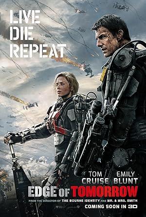 movie poster for EDGE OF TOMORROW