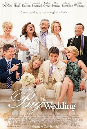 movie poster for THE BIG WEDDING